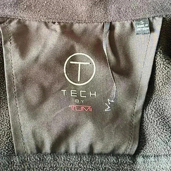 Tech by Tumi Jacket Black Water Resistant S - Picture 9 of 11